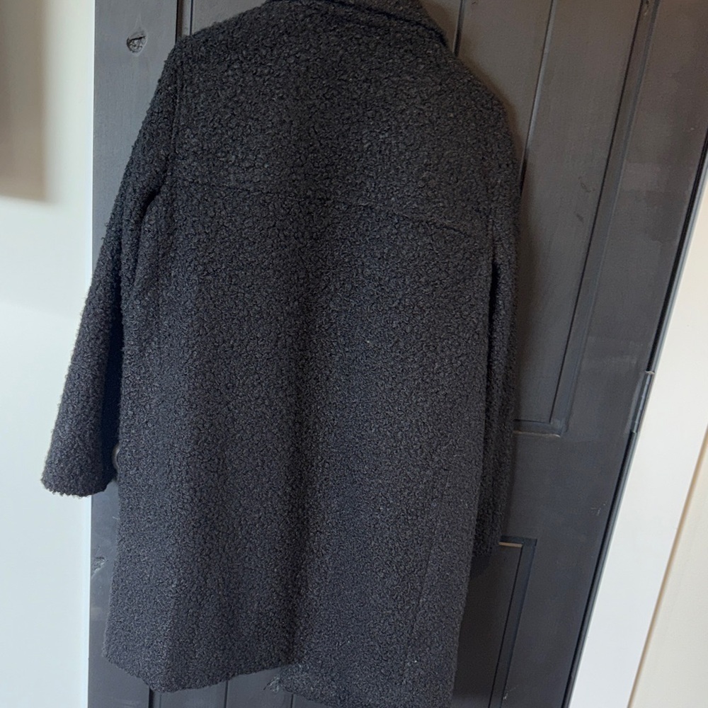 LOFT Black Teddy Jacket - Picture 5 of 6